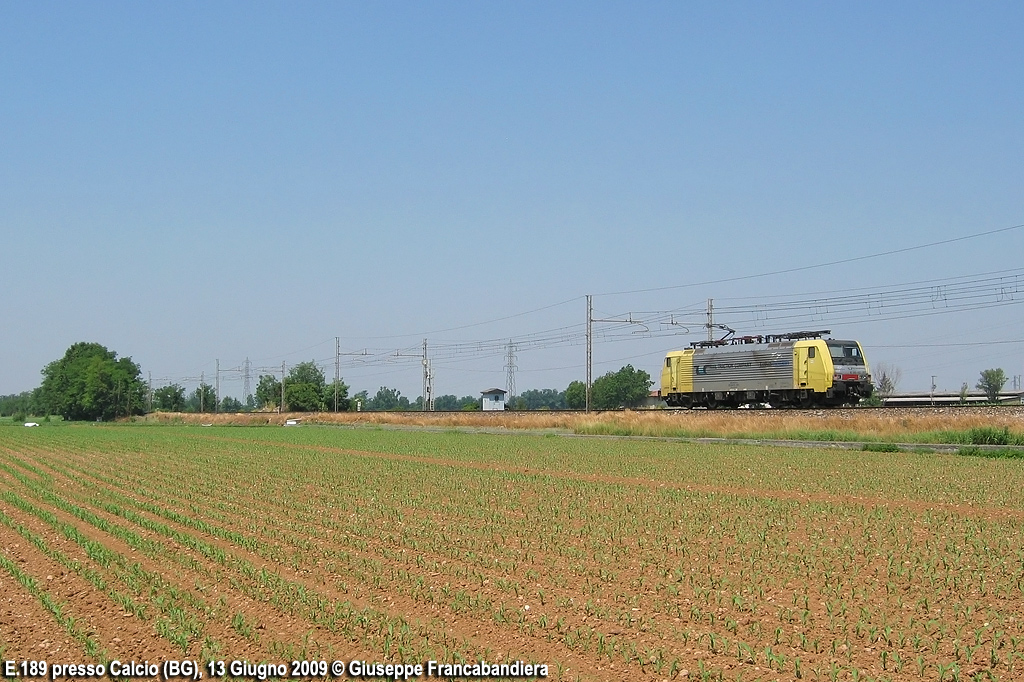 Locomotiva Elettrica Rail Traction Company RTC Foto Giuseppe Francabandiera