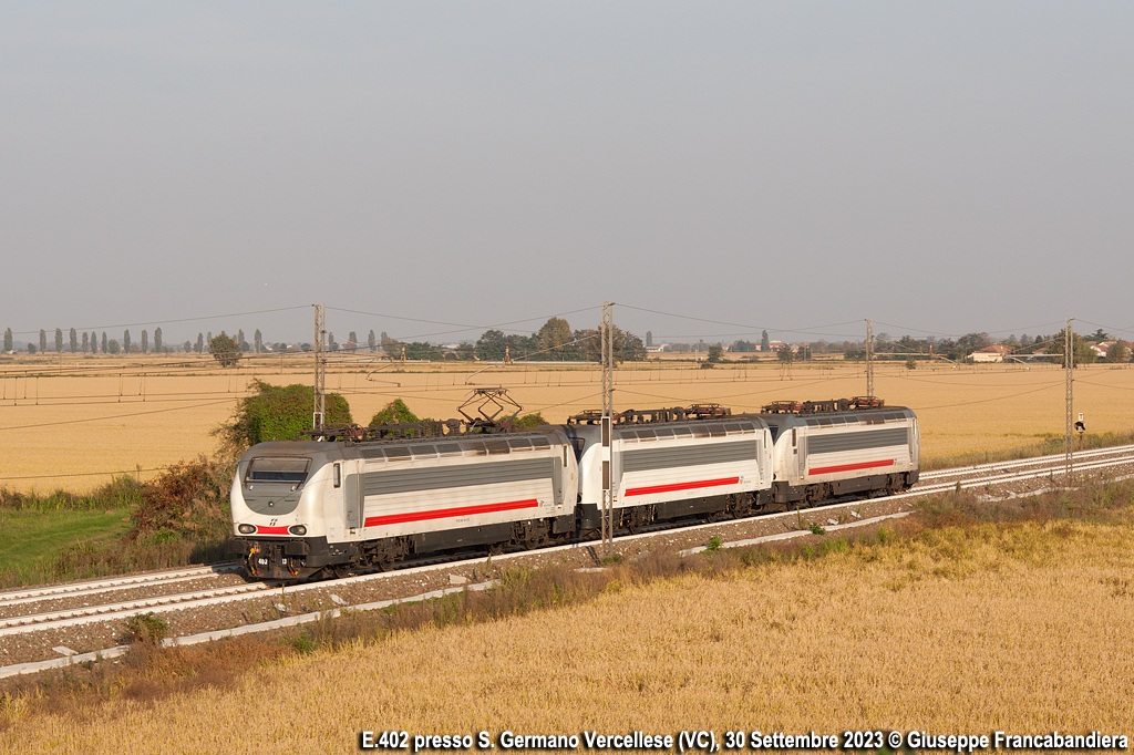 Locomotiva Elettrica Trenitalia E402B Foto Giuseppe Francabandiera