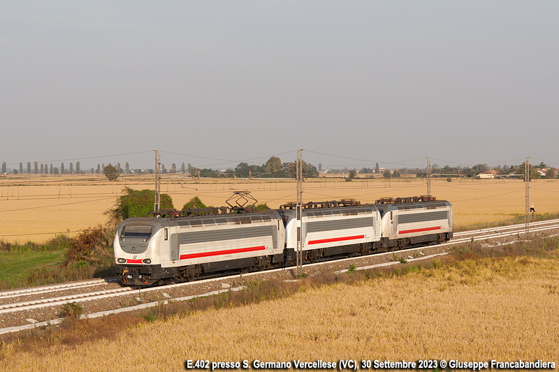 Locomotiva Elettrica Trenitalia E402B Foto Giuseppe Francabandiera