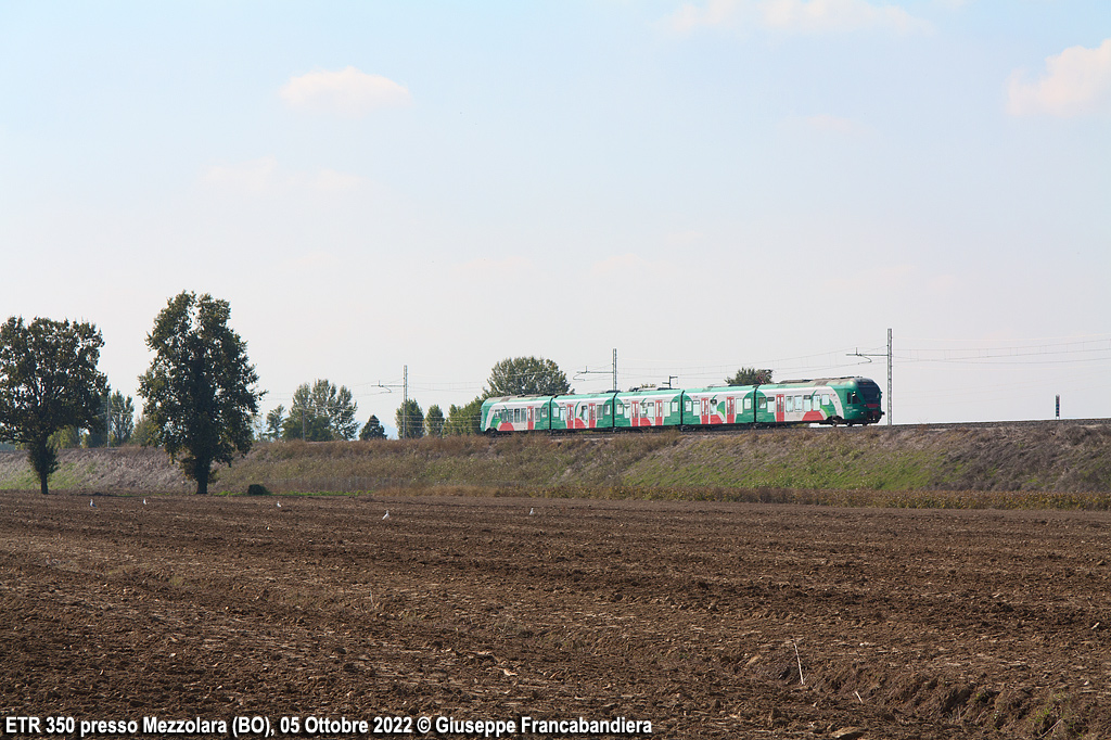 Treno TPER con Elettrotreno ETR 350 Foto Giuseppe Francabandiera